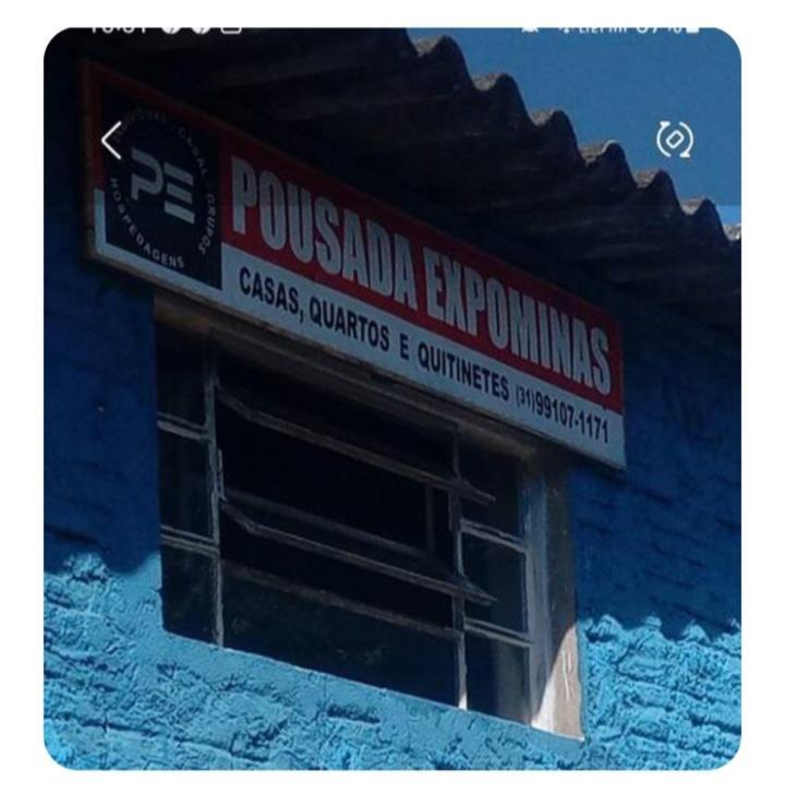 Quitinete Expominas Suite Ar Belo Horizonte Bagian luar foto